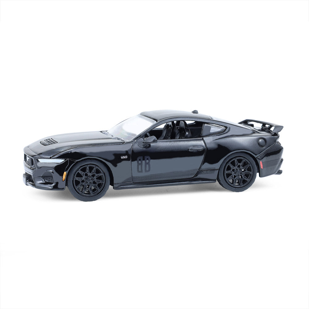GreenLight 1:64 Ford Mustang Gen 7 GT Coupe 2024 Noir – Black Bandit Series 30 – GL28170-B