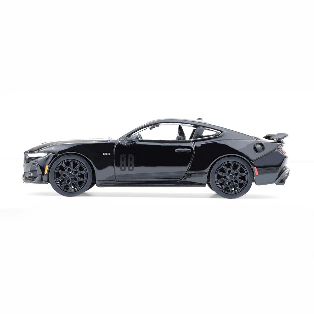 GreenLight 1:64 Ford Mustang Gen 7 GT Coupe 2024 Noir – Black Bandit Series 30 – GL28170-B