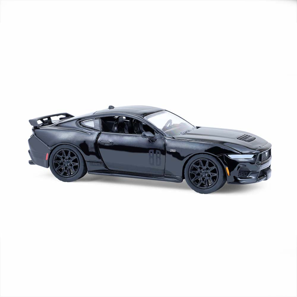 GreenLight 1:64 Ford Mustang Gen 7 GT Coupe 2024 Noir – Black Bandit Series 30 – GL28170-B