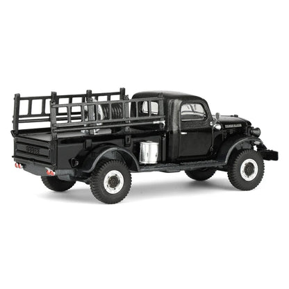 GreenLight 1:64 1946 Dodge Power Wagon Fire Truck Black – Black Bandit Series 30 – GL28170-C