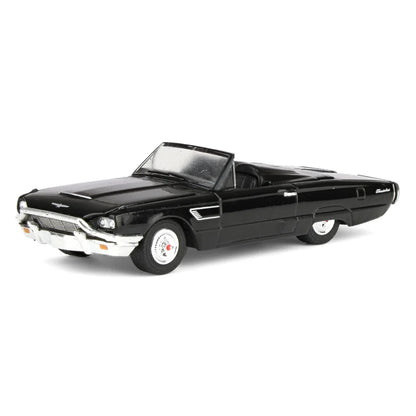 GreenLight 1:64 1965 Ford Thunderbird with Tonneau Cover Black – Black Bandit Series 30 – GL28170-E