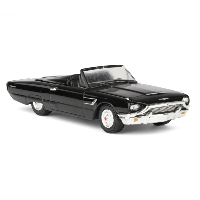 GreenLight 1:64 1965 Ford Thunderbird with Tonneau Cover Black – Black Bandit Series 30 – GL28170-E
