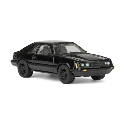 GreenLight 1:64 Ford Mustang Fastback 1979 Noir – Black Bandit Series 30 – GL28170-F