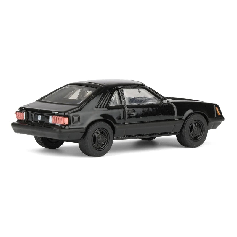 GreenLight 1:64 Ford Mustang Fastback 1979 Noir – Black Bandit Series 30 – GL28170-F