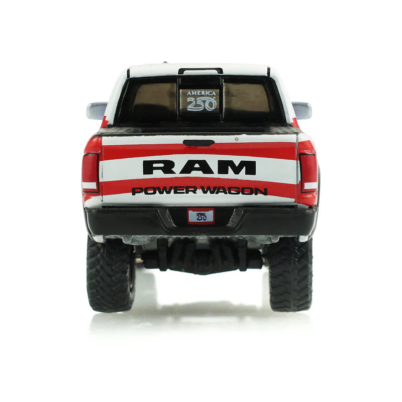 Ram 2500 Power Wagon 2017 America 250 Edition Anniversary Collection Series 18 GreenLight 1:64 – GL28180-B