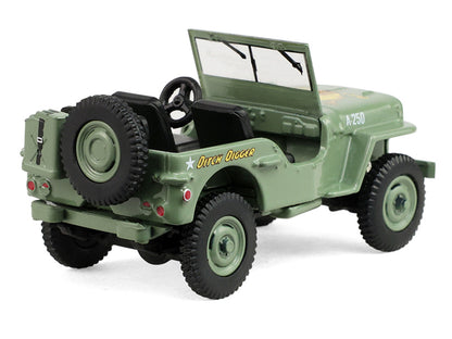 Jeep Willys MB 1942 vert olive America 250 Edition Anniversary Collection Series 18 GreenLight 1:64 – GL28180-C