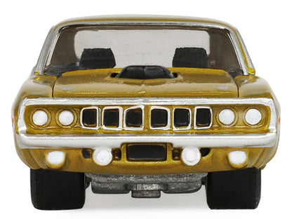 Plymouth Hemi ’Cuda 1971 or métallisé avec accents noirs America 250 Edition Anniversary Collection Series 18 GreenLight 1:64 – GL28180-D