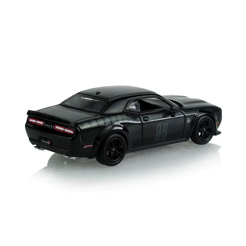 GreenLight 1:64 Dodge Challenger SXT Plus Coupe 2017 Noir – Black Bandit Series 31 – GL28190-A
