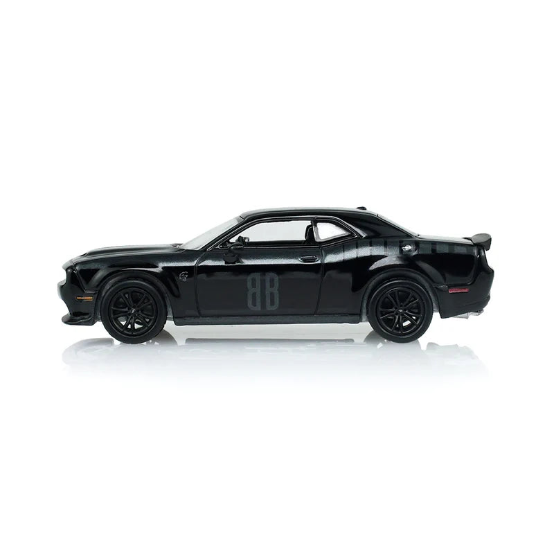 GreenLight 1:64 Dodge Challenger SXT Plus Coupe 2017 Noir – Black Bandit Series 31 – GL28190-A