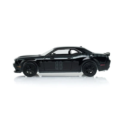 GreenLight 1:64 Dodge Challenger SXT Plus Coupe 2017 Noir – Black Bandit Series 31 – GL28190-A