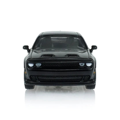GreenLight 1:64 Dodge Challenger SXT Plus Coupe 2017 Noir – Black Bandit Series 31 – GL28190-A