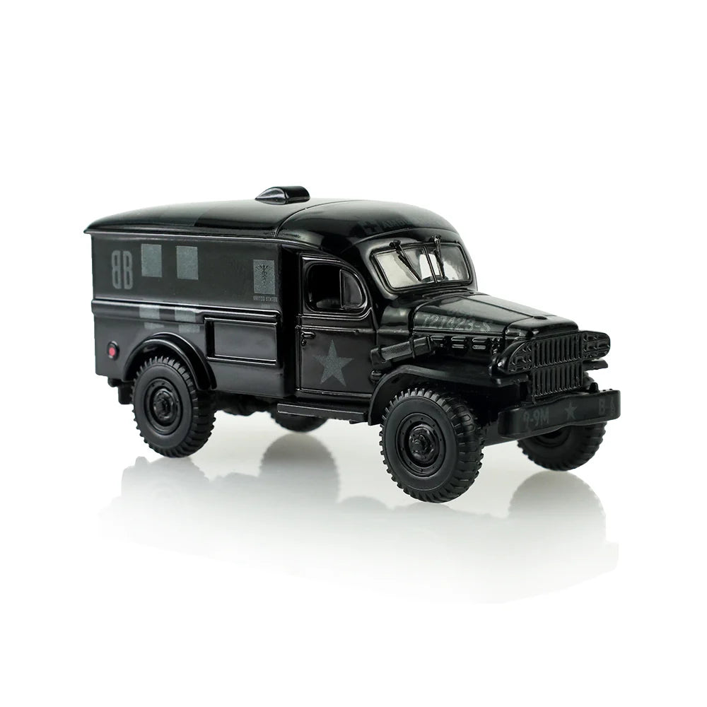 GreenLight 1:64 Dodge WC54 Ambulance Noir – Black Bandit Series 31 – GL28190-C