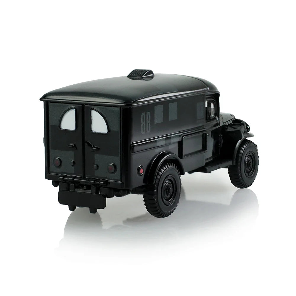 GreenLight 1:64 Dodge WC54 Ambulance Noir – Black Bandit Series 31 – GL28190-C