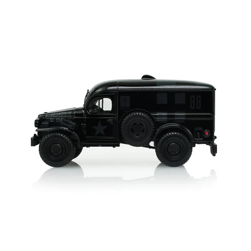 GreenLight 1:64 Dodge WC54 Ambulance Noir – Black Bandit Series 31 – GL28190-C