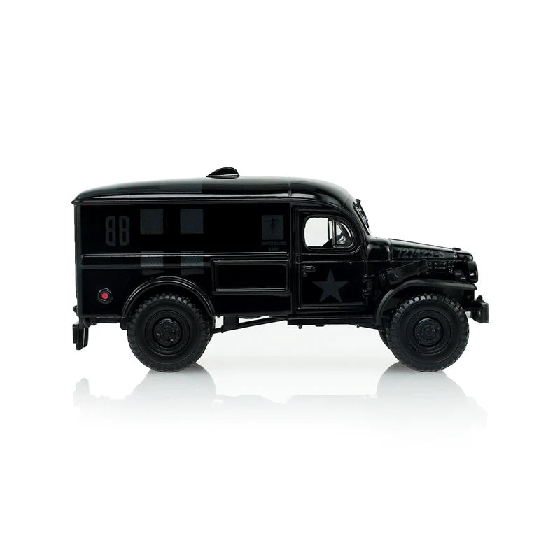 GreenLight 1:64 Dodge WC54 Ambulance Noir – Black Bandit Series 31 – GL28190-C