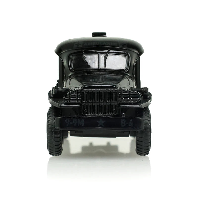 GreenLight 1:64 Dodge WC54 Ambulance Noir – Black Bandit Series 31 – GL28190-C
