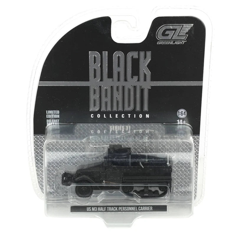 GreenLight 1:64 US M16 Multiple Gun Half-Track Black – Black Bandit Series 31 – GL28190-D