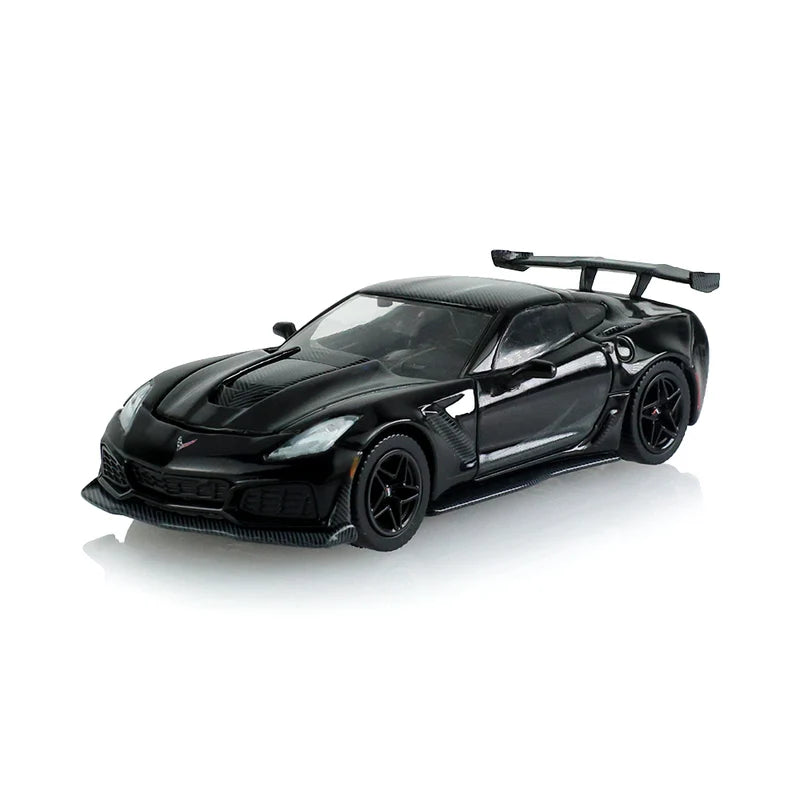 GreenLight 1:64 Chevrolet Corvette ZR1 Hard Top 2019 Noir – Black Bandit Series 31 – GL28190-E