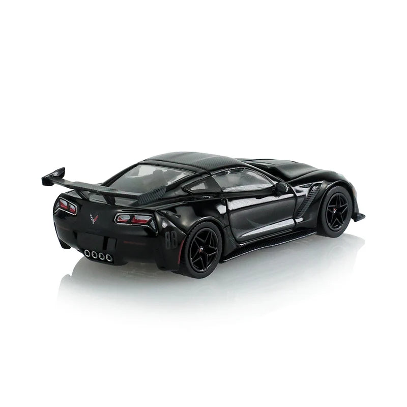 GreenLight 1:64 Chevrolet Corvette ZR1 Hard Top 2019 Noir – Black Bandit Series 31 – GL28190-E