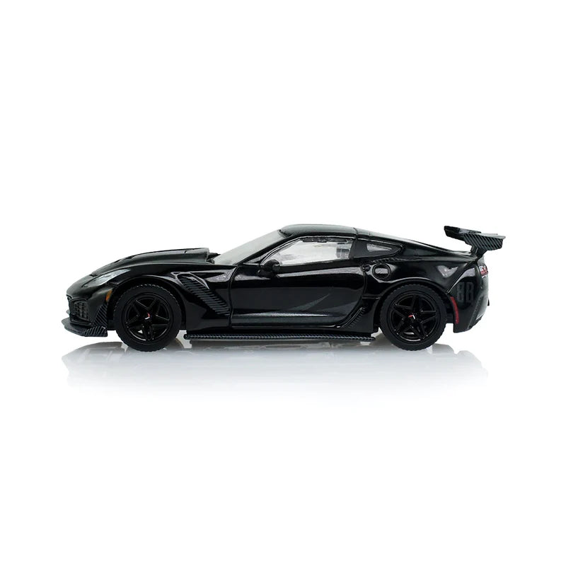 GreenLight 1:64 Chevrolet Corvette ZR1 Hard Top 2019 Noir – Black Bandit Series 31 – GL28190-E