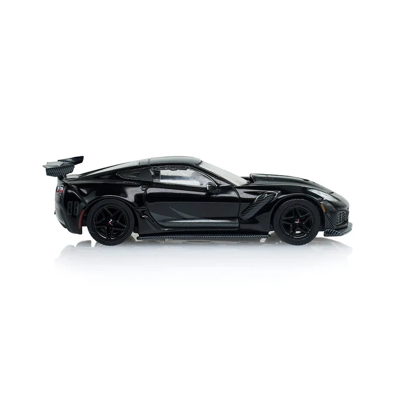 GreenLight 1:64 Chevrolet Corvette ZR1 Hard Top 2019 Noir – Black Bandit Series 31 – GL28190-E