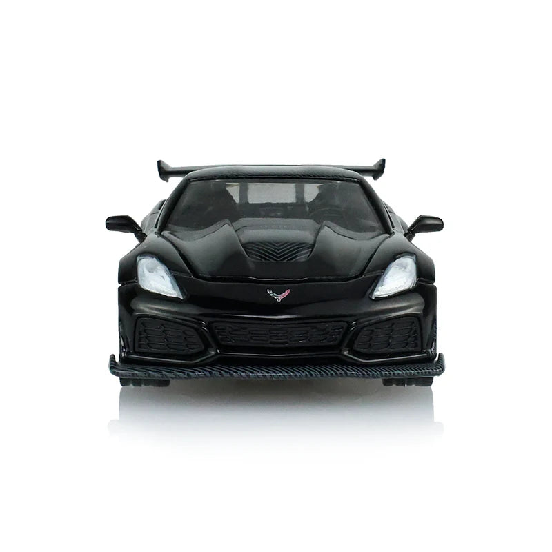 GreenLight 1:64 Chevrolet Corvette ZR1 Hard Top 2019 Noir – Black Bandit Series 31 – GL28190-E