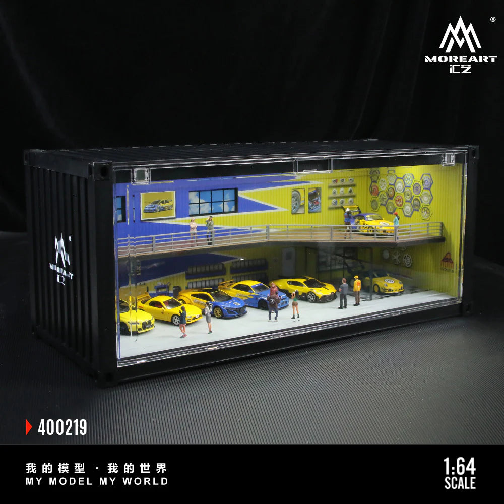 MoreArt 1/64-CONTAINER REPAIR SHOP SCENARIO J "SPOON" MO400219