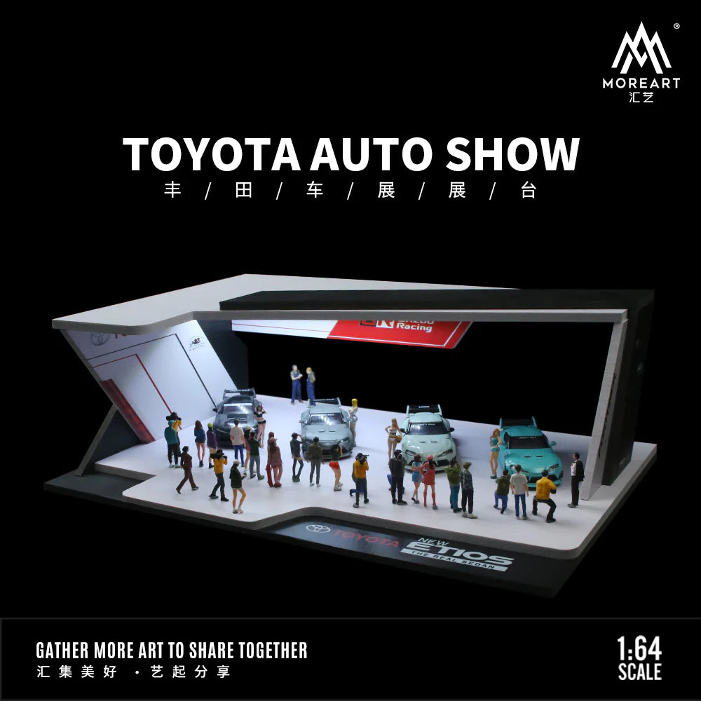 MoreArt 1:64 Stand d’exposition Toyota Auto Show – MO925206
