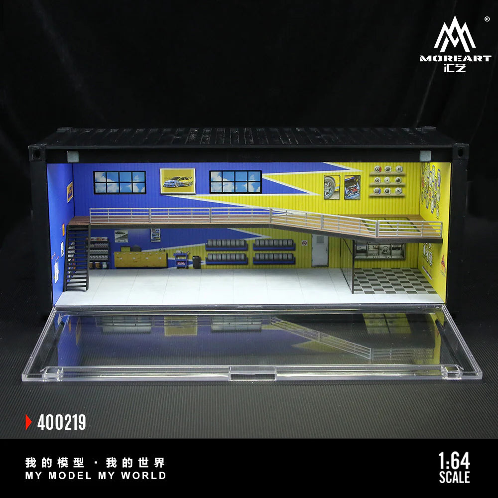 MoreArt 1/64-CONTAINER REPAIR SHOP SCENARIO J "SPOON" MO400219