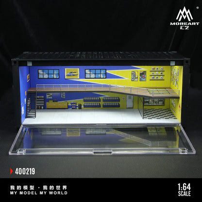 MoreArt 1/64-CONTAINER REPAIR SHOP SCENARIO J "SPOON" MO400219