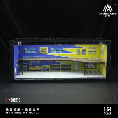 MoreArt 1/64-CONTAINER REPAIR SHOP SCENARIO J "SPOON" MO400219