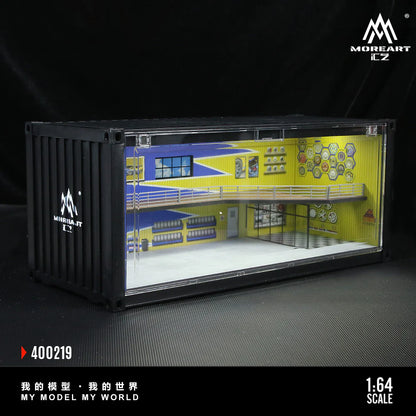MoreArt 1/64-CONTAINER REPAIR SHOP SCENARIO J "SPOON" MO400219