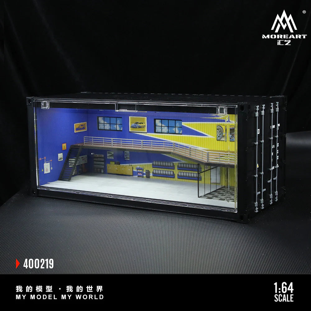 MoreArt 1/64-CONTAINER REPAIR SHOP SCENARIO J "SPOON" MO400219