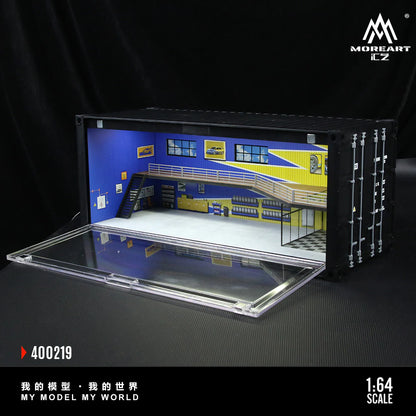 MoreArt 1/64-CONTAINER REPAIR SHOP SCENARIO J "SPOON" MO400219