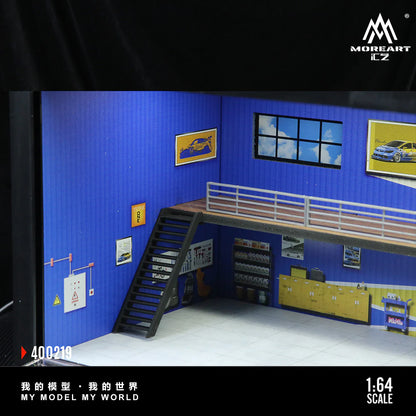 MoreArt 1/64-CONTAINER REPAIR SHOP SCENARIO J "SPOON" MO400219