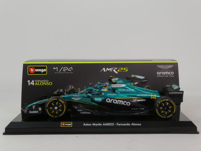 Bburago 1:24 Aston Martin AMR25 F1 2025 