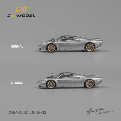 (PRE-ORDER 2025) Pagani Codalunga (Metallic Silver)