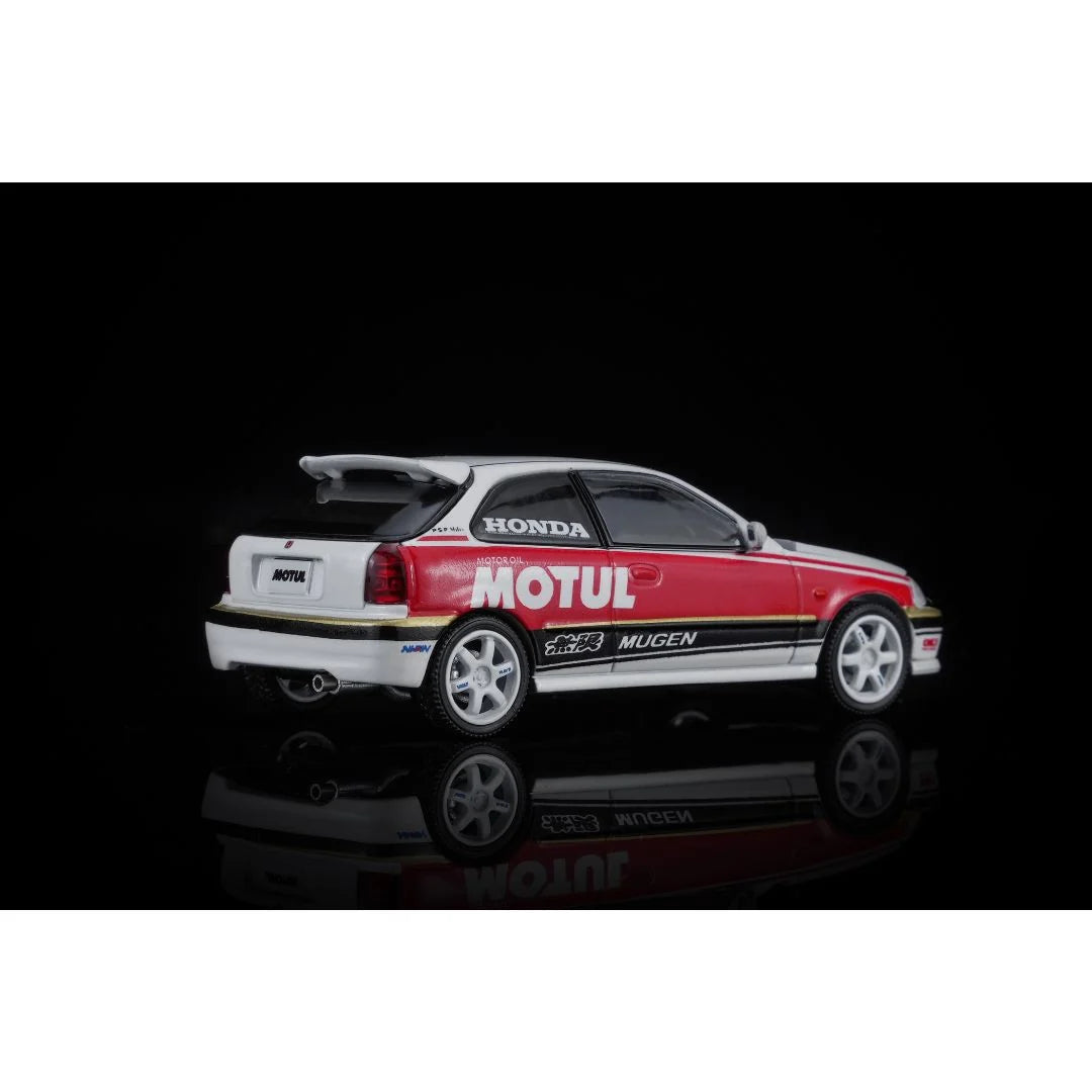MOTORHELIX 1:64 Honda Civic Type R (EK9) Customized – Motul Livery – M65018