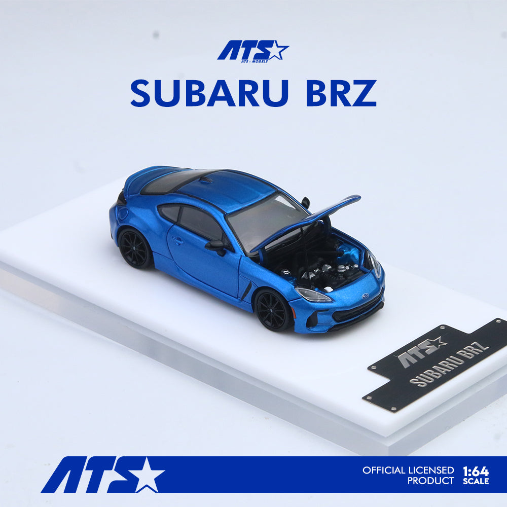 Subaru BRZ Metallic Blue 1:64 – ATS Model ATS880401