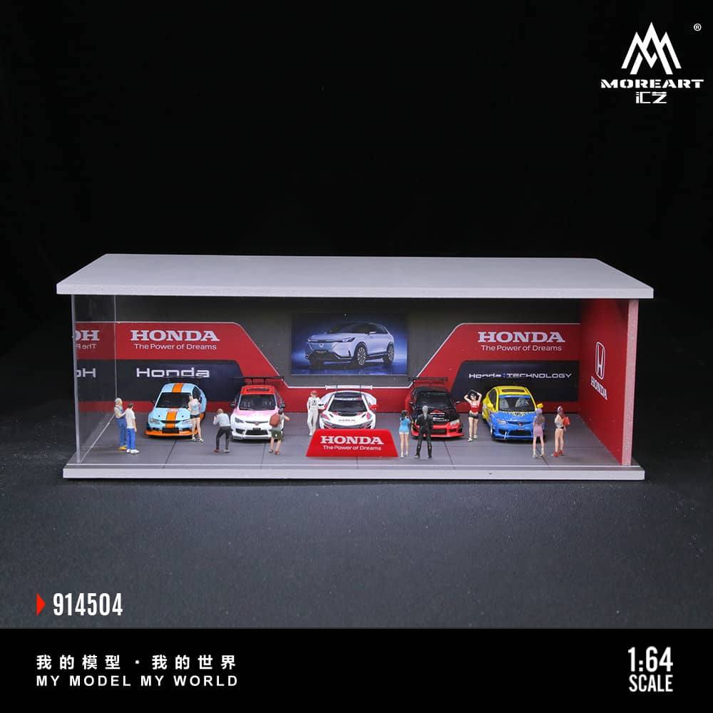 MoreArt Diorama 1:64-HONDA ASSEMBLY SHOWROOM