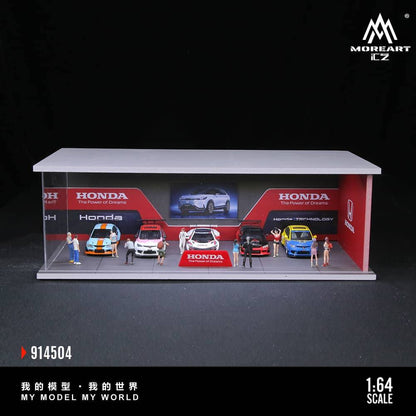 MoreArt Diorama 1:64-HONDA ASSEMBLY SHOWROOM