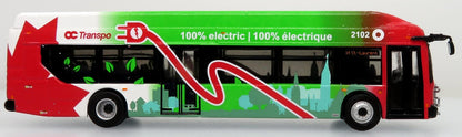 NFI Xcelsior Charge NG Transit Bus: Ottawa OC Transpo-Destination 14 St-Laurent