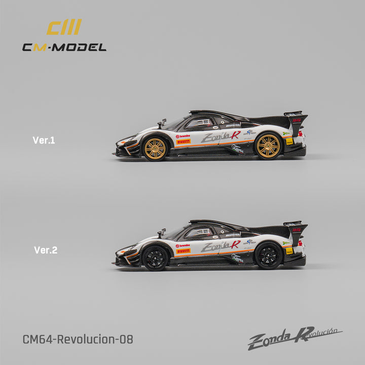 CM MODEL-Pagani Zonda Rev (White) CM64-Revolucion-08