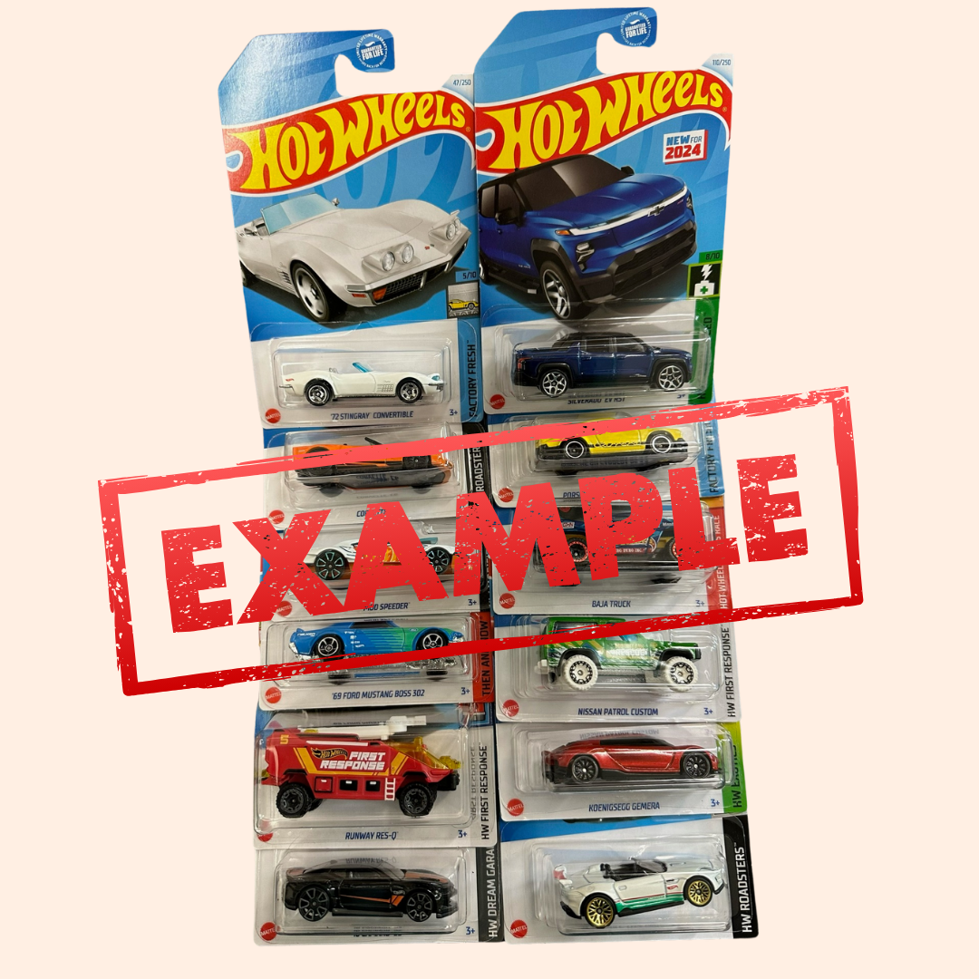 Hot Wheels boite mystère (12pcs)