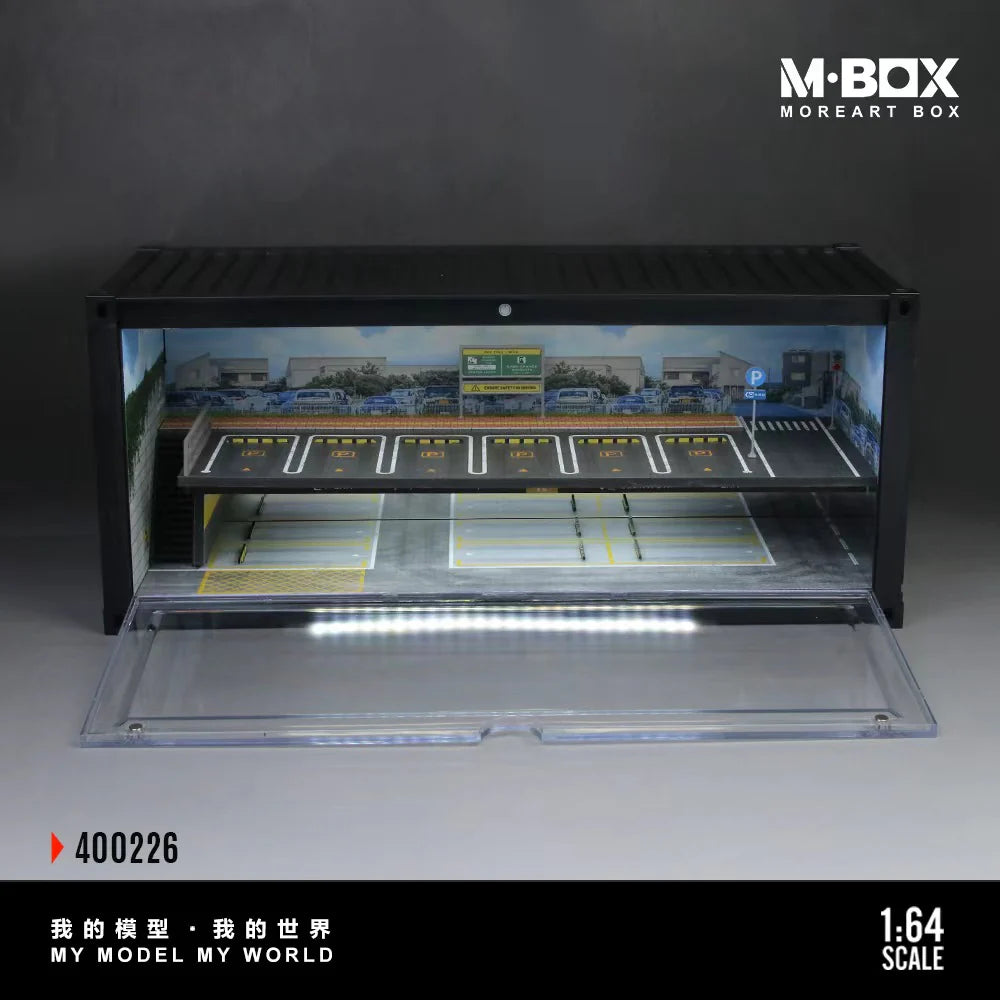 MBOX Scène de Garage Souterrain avec Conteneur Version B 1:64 MB400226