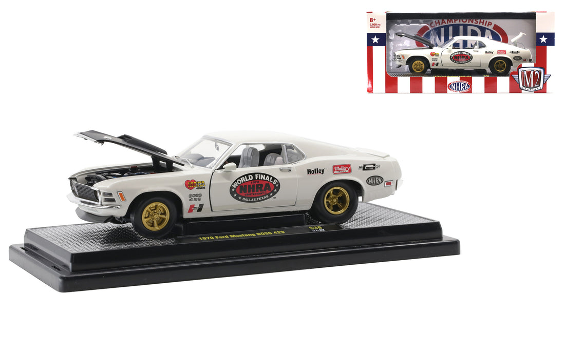 1970 Ford Mustang Boss 429-NHRA (M2 Machines 40300-S36)