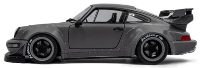 (PRE-ORDER 2025-26) SOLIDO-Porsche 964 RWB 1:18th Nardo Grey Body Kit with Akira Nakai Figure