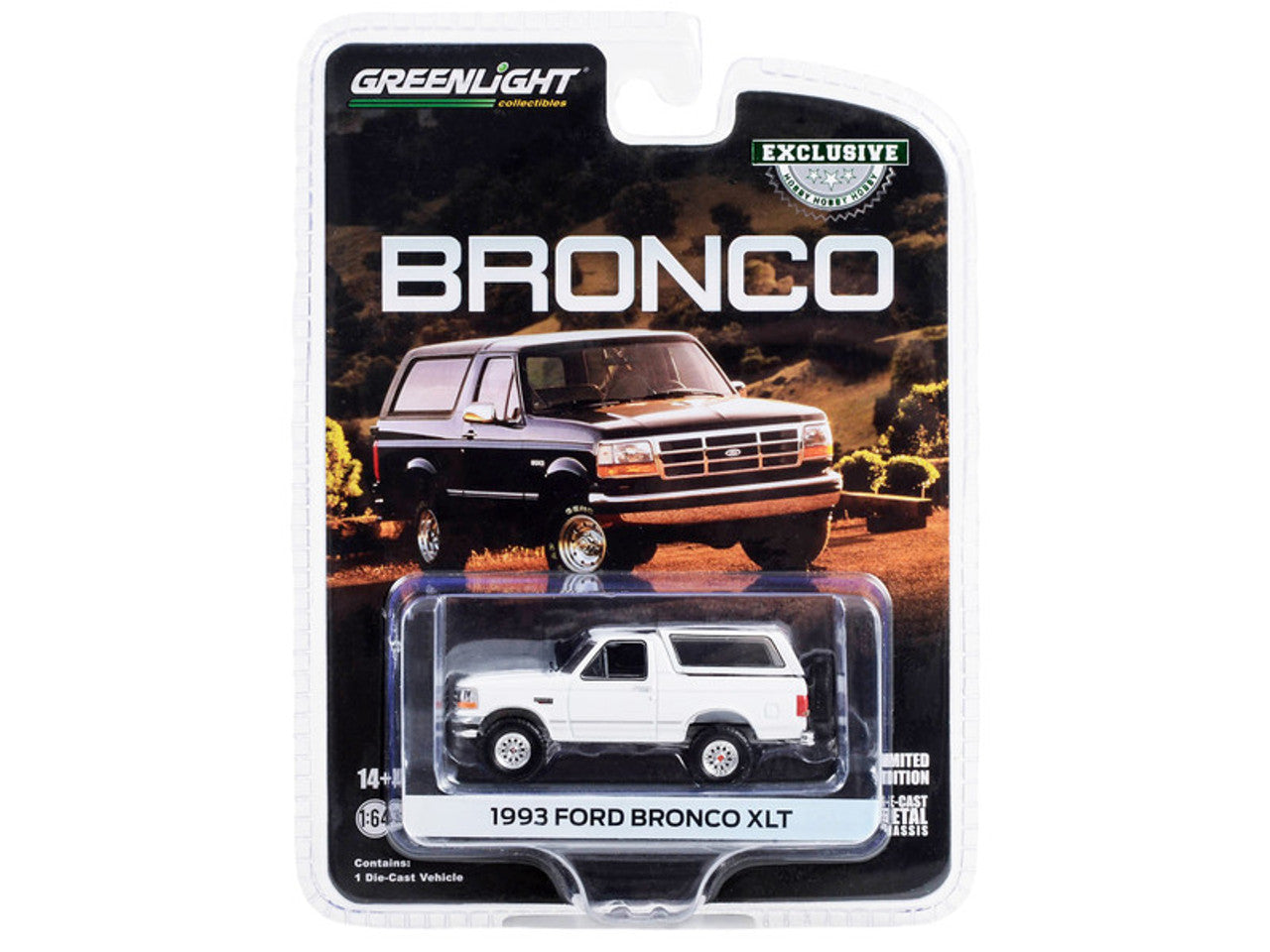 1993 Ford Bronco XLT (Oxford White)  GL30452