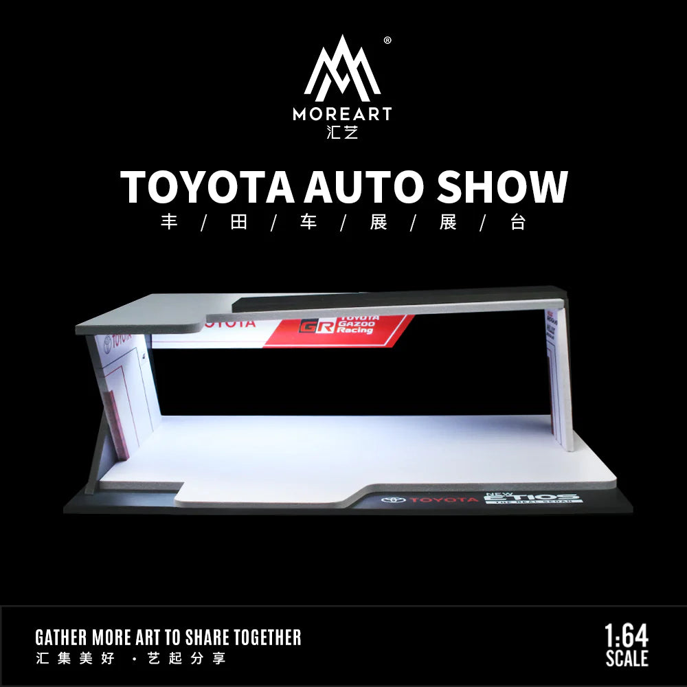 MoreArt 1:64 Stand d’exposition Toyota Auto Show – MO925206