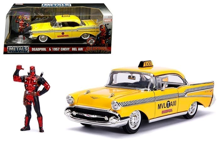 1957 Chevrolet Bel Air Taxi w/ Deadpool – Marvel Avenger